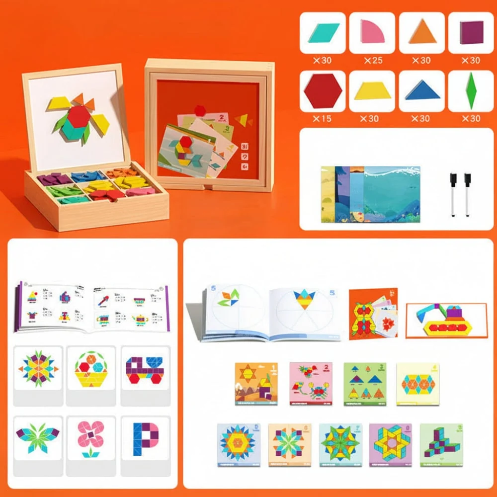Wooden Puzzle Educational Toy Stem Learning Activity - Image 8